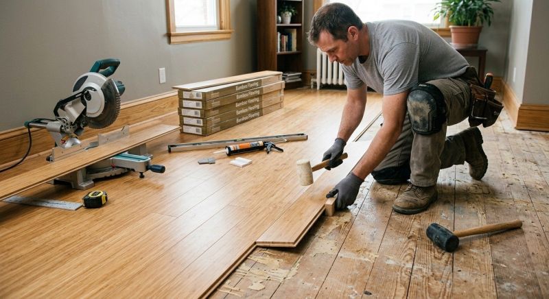 Bamboo Flooring Installation in Pickerington, OH