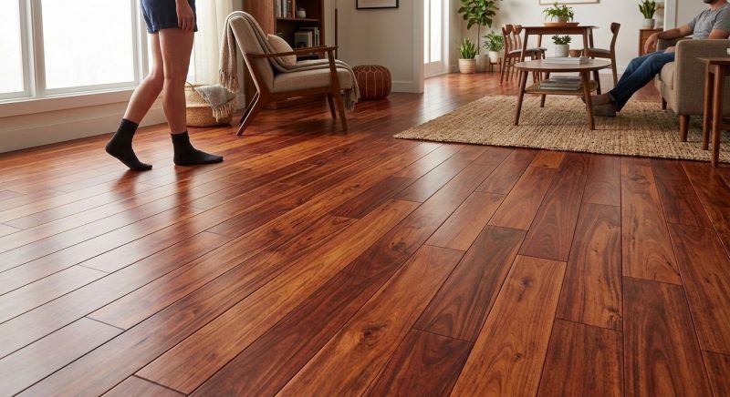 Cherry Floor Installation in Heath, OH