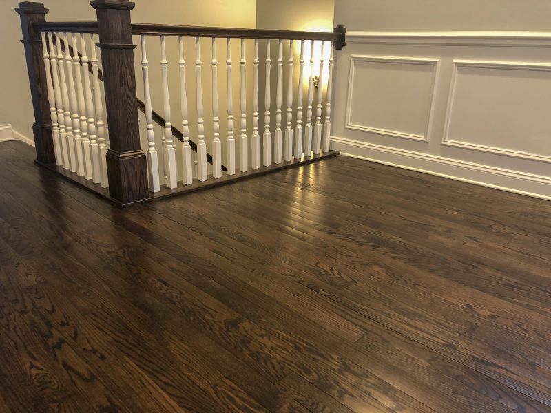 Dark Wood Floor Installation in Pickerington, OH