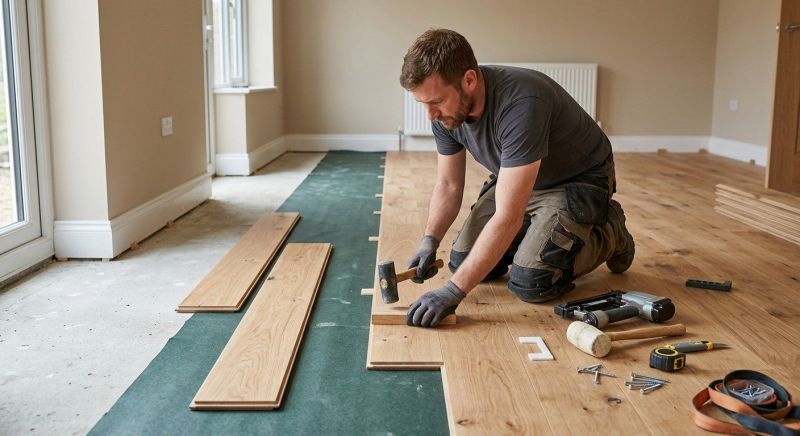 Hardwood Floor Installation in Pickerington, OH