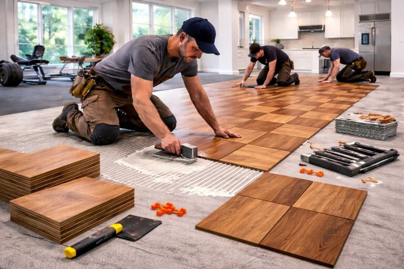 Hardwood Floor Installation in New Albany, OH