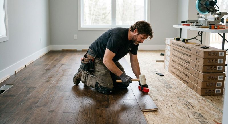 Hardwood Floor Installation in Pataskala, OH