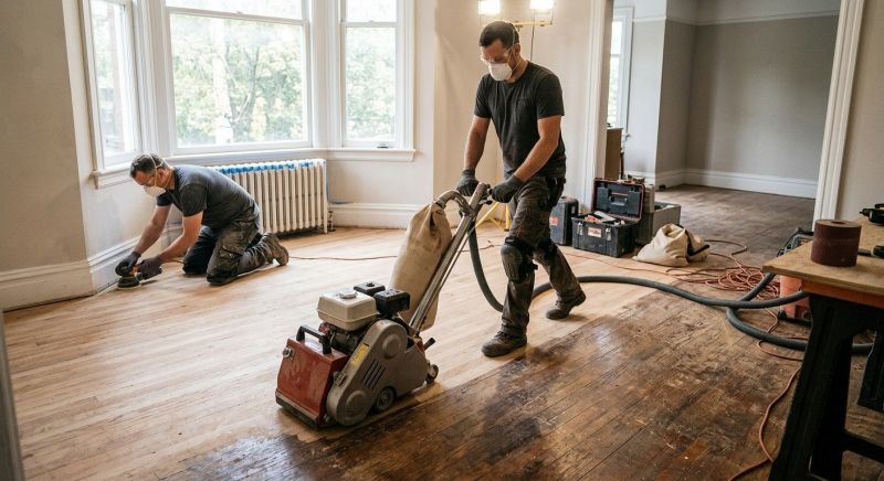 Hardwood Floor Renovation in Pickerington, OH