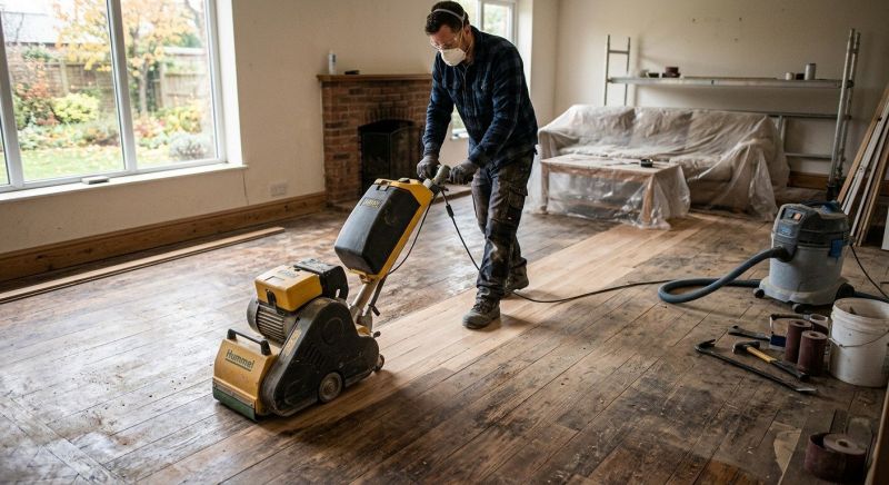 Hardwood Floor Renovation in Pickerington, OH
