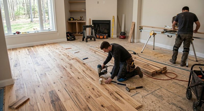 Hardwood Floor Renovation in Pickerington, OH