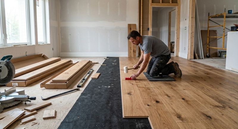 Hardwood Floor Renovation in Pickerington, OH
