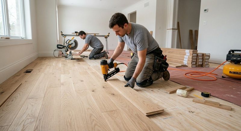 Hardwood Replacement in Galena, OH