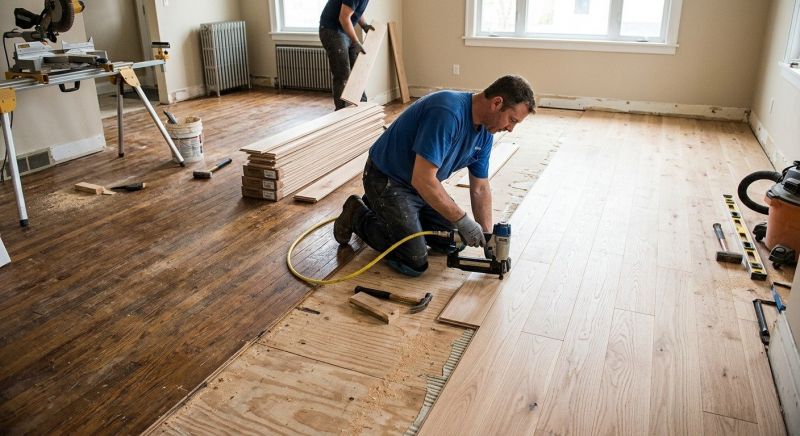 Hardwood Replacement in Lancaster, OH