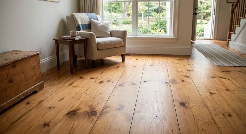 Pine Floor Installation in Pickerington, OH