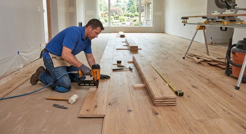 Walnut Flooring Installation in Pickerington, OH