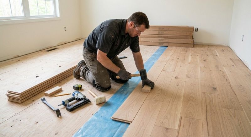 Wood Floor Replacement in Fairfield County, OH