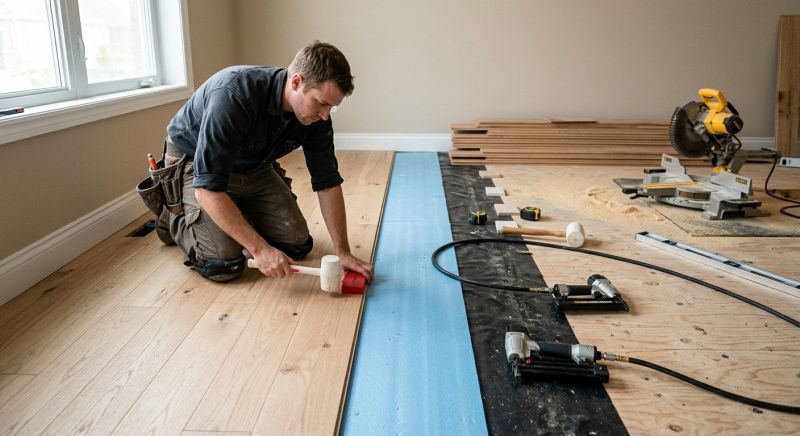 Wood Flooring Installation in Ashville, OH