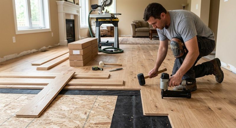 Wood Flooring Installation in Dublin, OH
