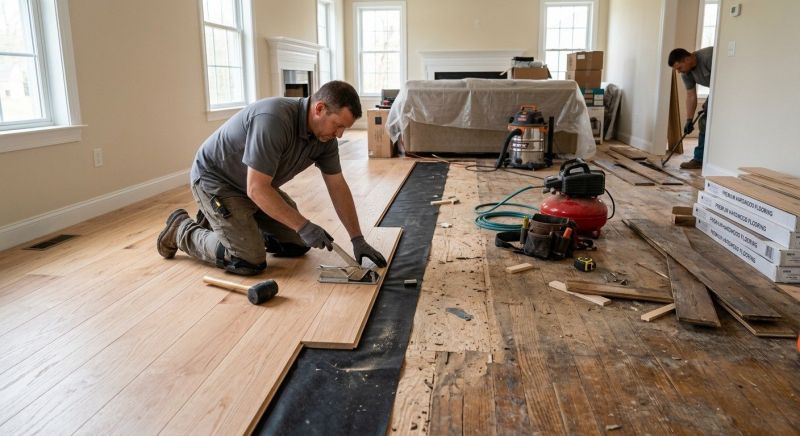 Wood Flooring Installation in Hilliard, OH