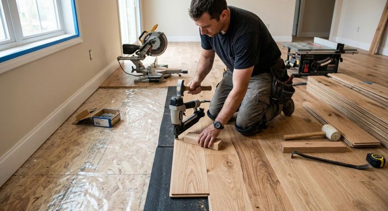 Wood Flooring Installation in Pickerington, OH